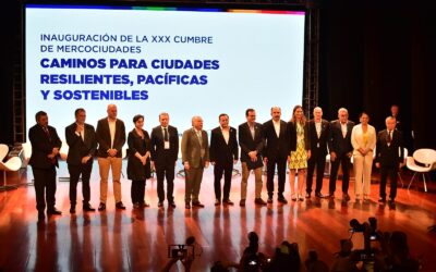 Abertura da XXX Cúpula de Mercocidades reúne mais de 500 gestores latino-americanos em Niterói